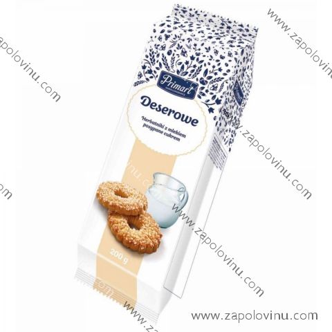 Primart Deserini mléčné sušenky 200g