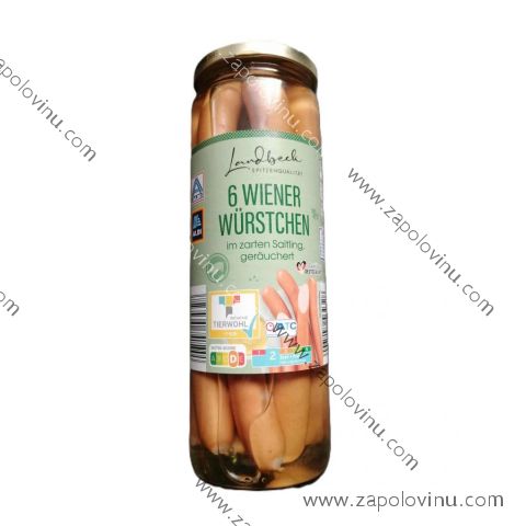 LANDBECK Vídeňské párky 640g