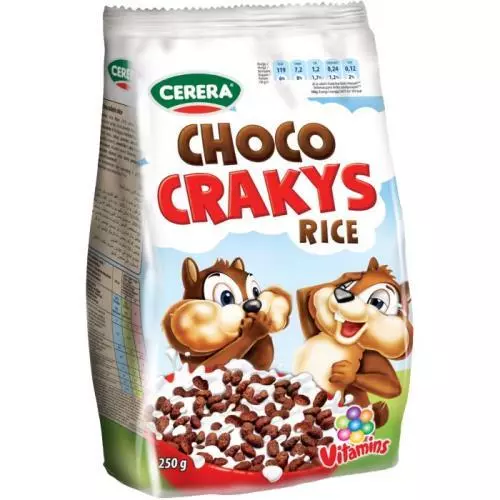 CERERA CHOCO CRAKYS 250G