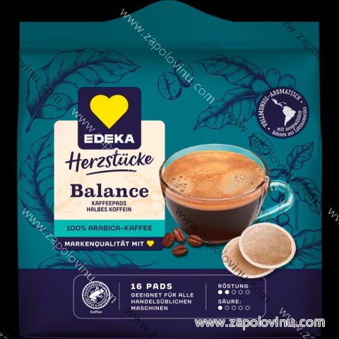 Edeka Balance Coffee Pads 16 kusů