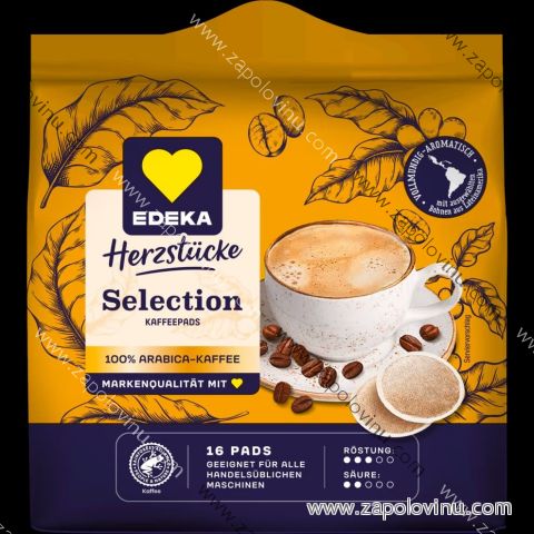 Edeka Selection Výběr kávových kapslí 16 kusů