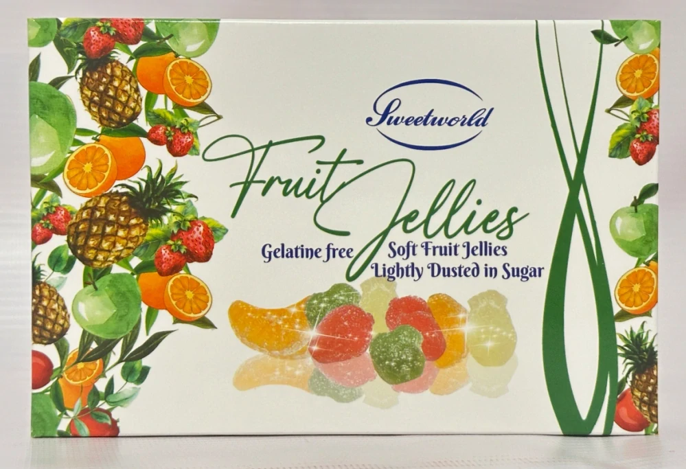 SWEETWORLD FRUIT JELLIES Ovocné kyselé želé bonbóny 200g