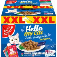 G+G Kapsičky pro kočky v omáčce XXL 24 ks, 2400g