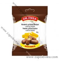 Dr.Ensa Pendrek s příchutí broskve v mléčné čokoládě 80 g