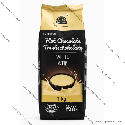 BARDOLLINI horká čokoláda bílá 1kg