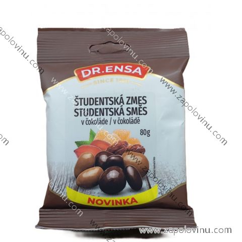 Dr. Ensa studentská směs v čokoládě 80g