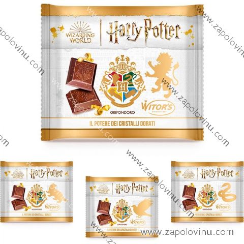 Harry Potter Mléčná čokoláda Zlaté krystaly 50 g