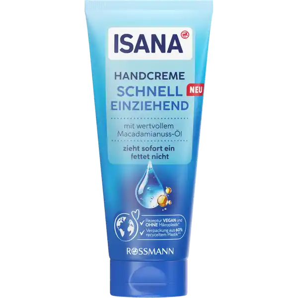 Isana  krém na ruce rychle vstřebávající 100 ml