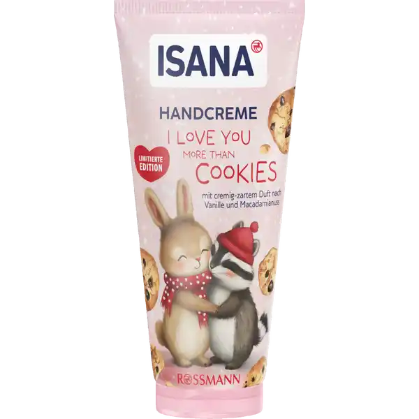 Isana  krém na ruce Miluji tě víc než sušenky 100 ml