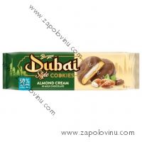 Bergen Dubai Style cookies mléčná čokoládová sušenka plněná mandlovým krémem 96g
