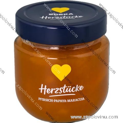 EDEKA  džem z broskví, papáji a mučenky 230 g