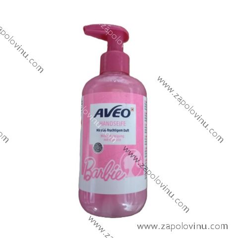 Aveo krémové mýdlo Barbie s ovocnou vůní 250 ml