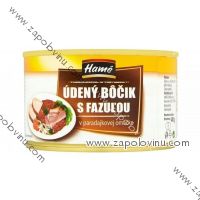 Hamé uzený bůček s fazolí 400g