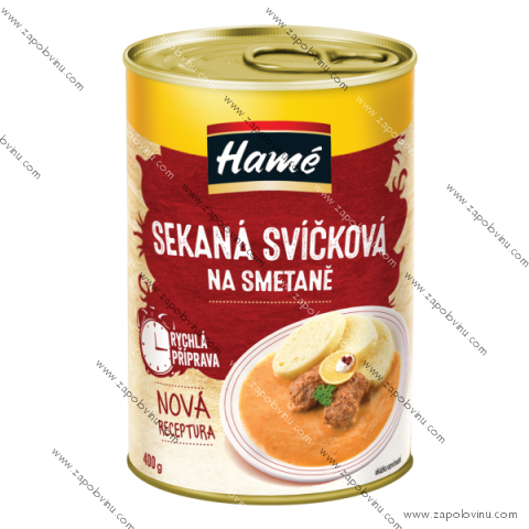 Hamé sekaná svíčková na smetaně 400g