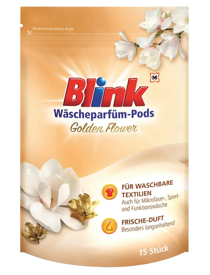 BLINK Parfémové kapsle Blink Laundry Golden Flower 15ks