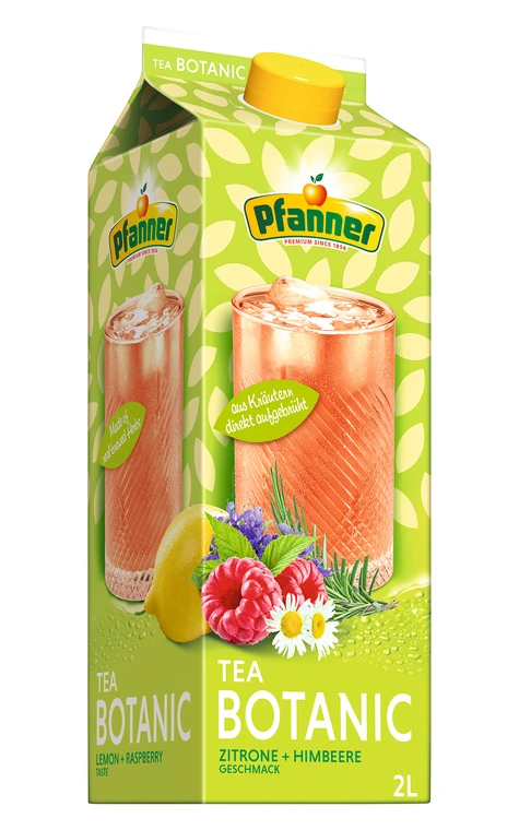 Pfanner Ledový čaj malina a rozmarýn 2 l