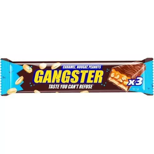 GANGSTER Vale tyčinka karamel, arašídy 100g