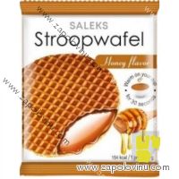 Saleks Stroopwafel Karamel a Med 33g