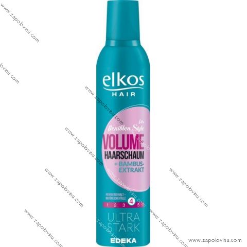 Elkos Volumen tužidlo na vlasy s ultra silnou fixací 250ml