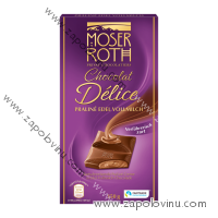 MOSER ROTH Chocolat Délice PRALINKOVÝ KRÉM V HOŘKÉ ČOKOLÁDĚ 150g