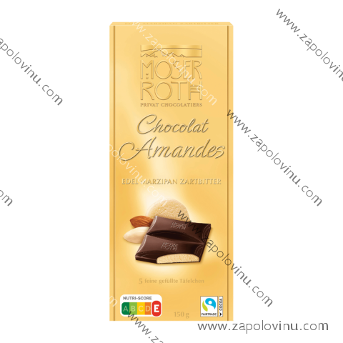 Moser Roth Chocolat Amandes Mozatr 150g