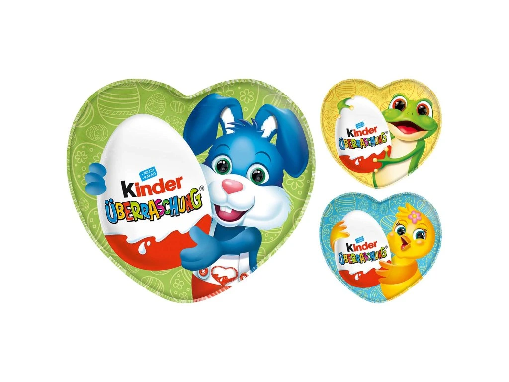 Kinder Velikonoční srdíčko s překvapením 53 g