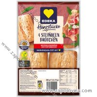 Edeka Houstičky Steinofenbrötchen pečené na kameni 4 ks 300g