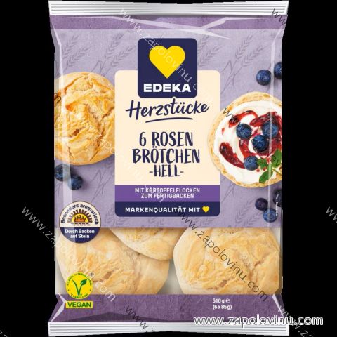 Edeka Rosenbrötchen, hell houstičky 6 ks 510g