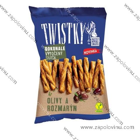 Twistky pečené Olivy rozmarýn 160 g