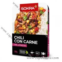 Sokra Chili con carne s vařenou rýží 330 g