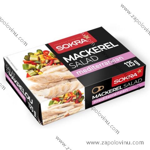 Sokra Salát s makrelou Mediterranean 125g