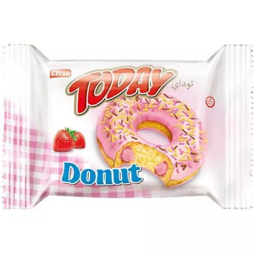 Elvan today donut jahoda 45g