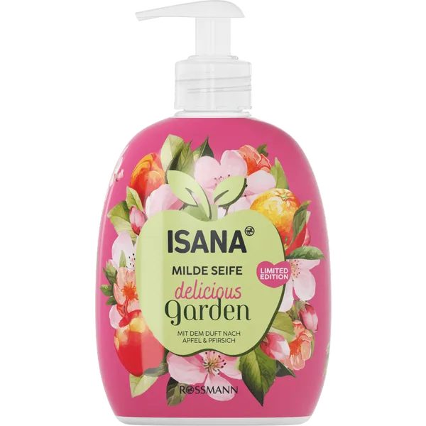 ISANA Jemné mýdlo Lahodná zahrada 500 ml