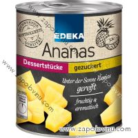 EDEKA Ananas kousky 567 g