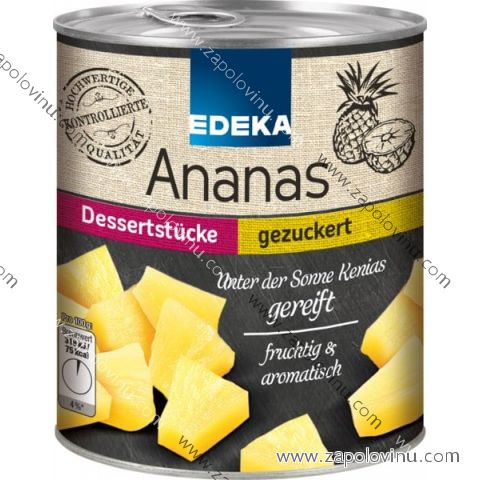 EDEKA Ananas kousky 567 g