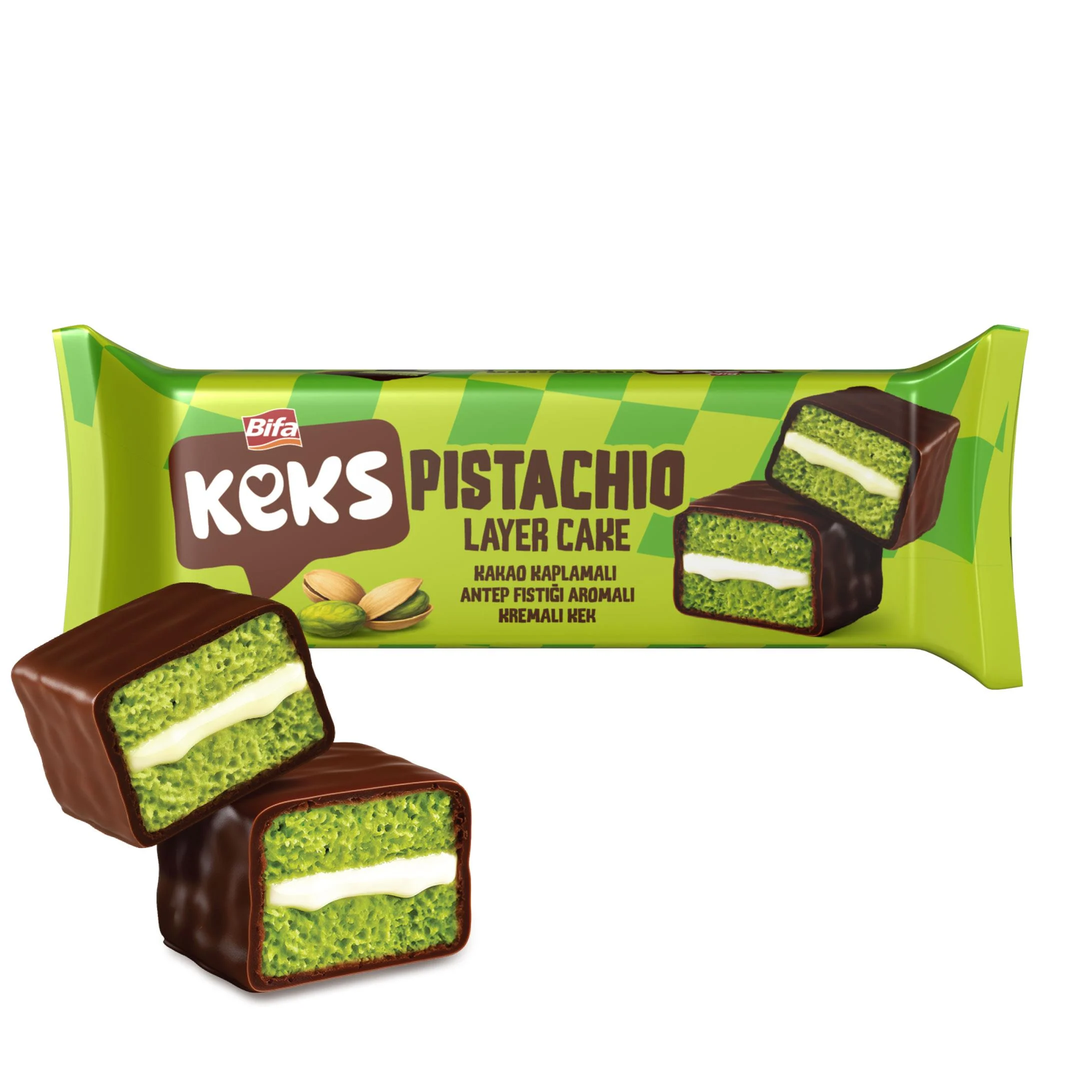 Bifa KEKS pistáciový dortíček 45 g