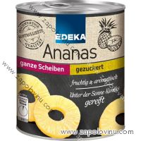 EDEKA Ananas kolečka 567 g