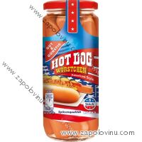 G+G Hot Dog párky 8 ks 650 g (375 g ATG)