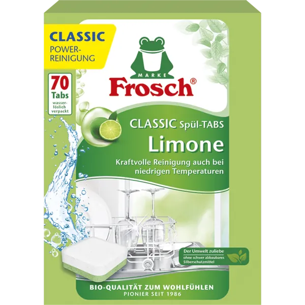 Frosch Tablety do myčky nádobí Classic Lemon 70 tablet