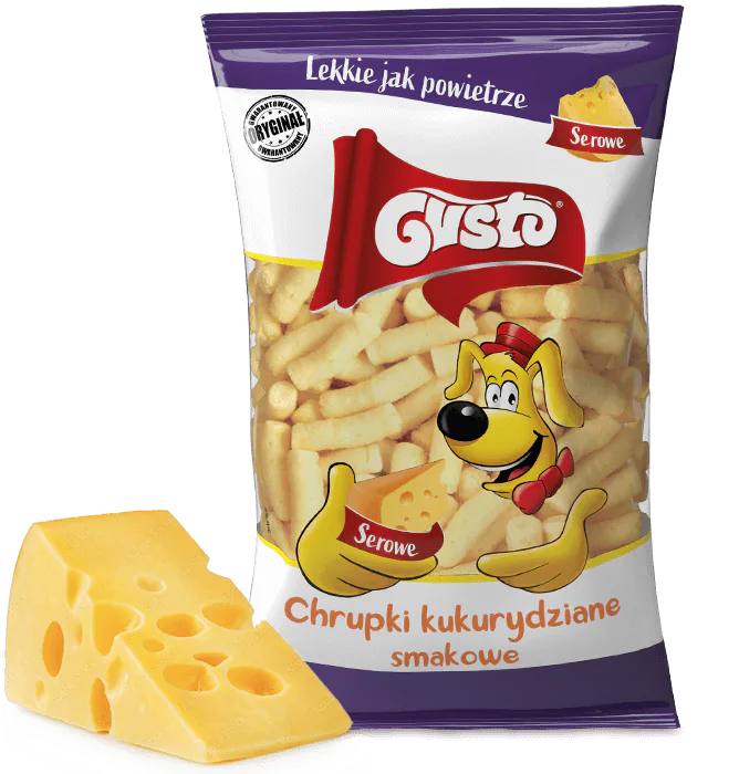 Gusto kukuřičné křupky sýr 80 g