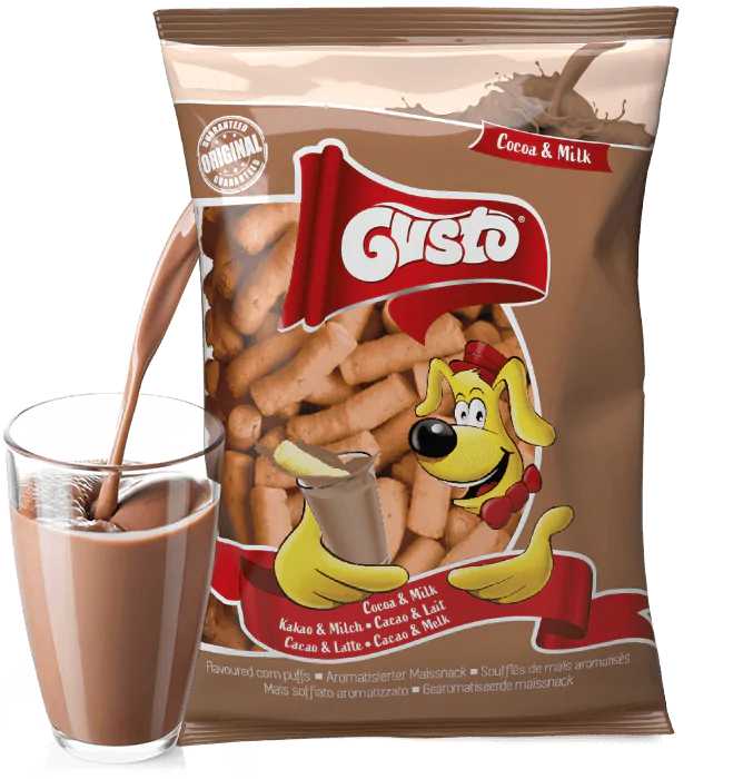 Gusto kukuřičné křupky kakao s mlékem 80 g