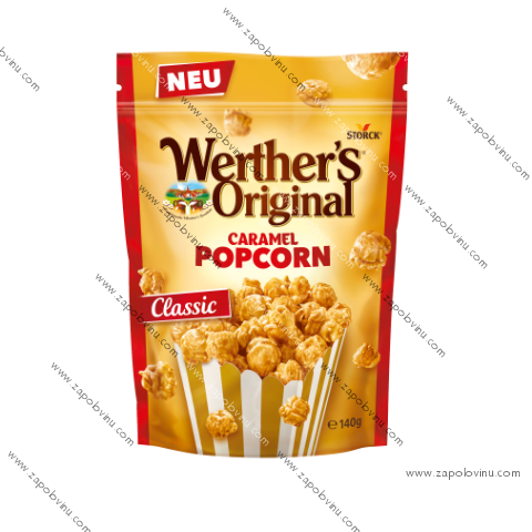 Storck Werther's Original karamelový popcorn Classic 140g