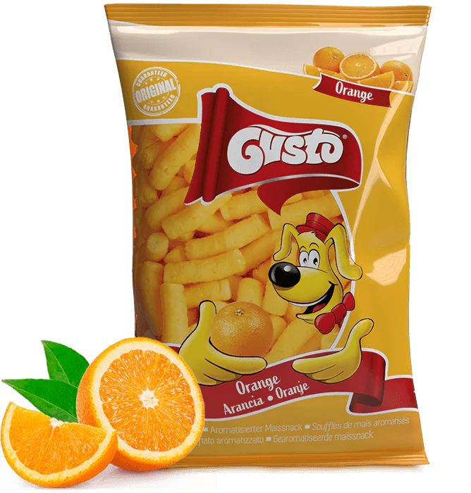 Gusto kukuřičné křupky Orange 80 g
