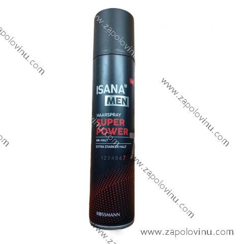 Isana Men lak na vlasy s Ultra silnou fixací 250ml