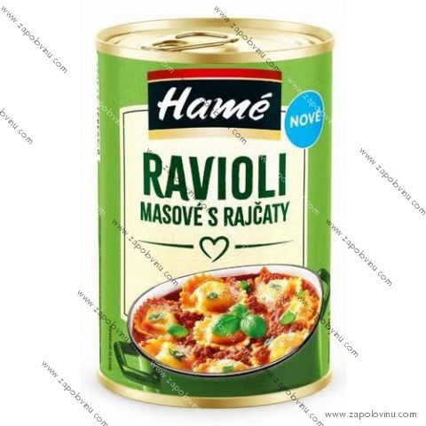 Hamé Ravioly masové s rajčaty 400g