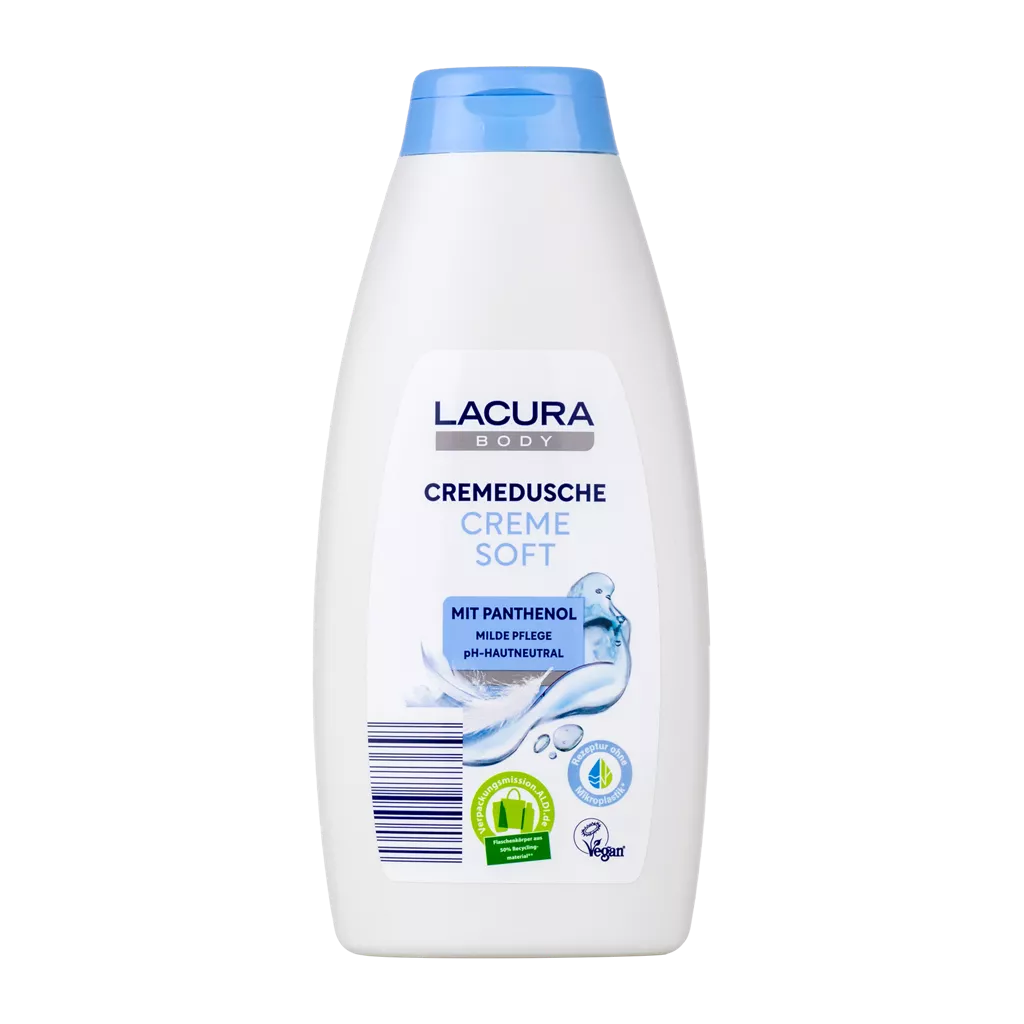 LACURA krémový jemný sprchový gel 400 ml