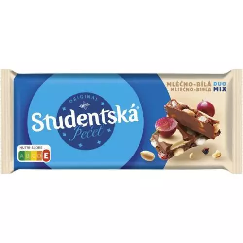 Orion Studentská Pečeť čokoláda mléčno bílá 170g