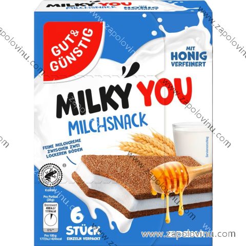 G+G Mléčný řez 6×28 g