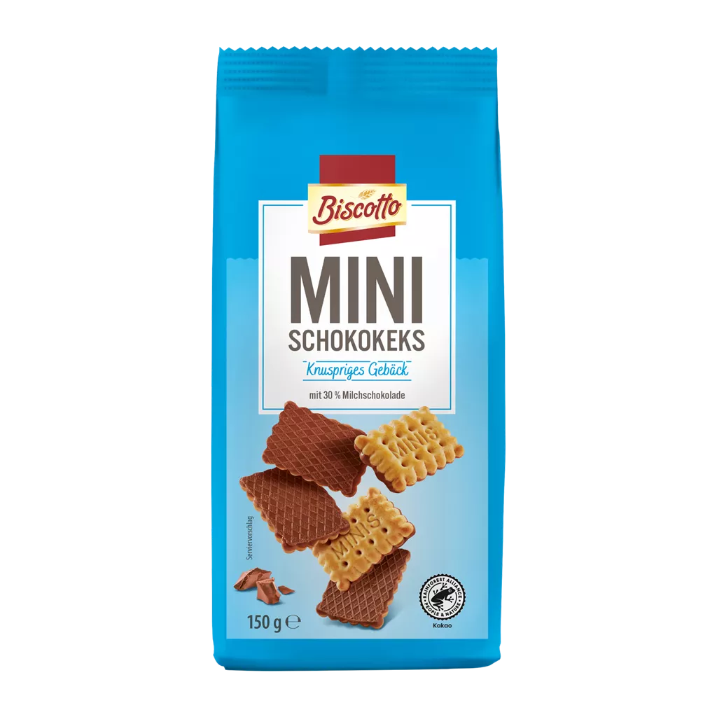 BISCOTTO Mini čokoládové sušenky 150g