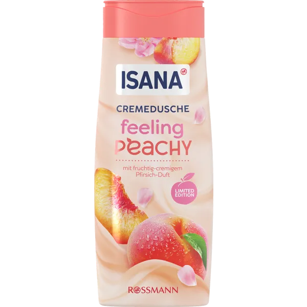 ISANA Krémový Sprchový gel Feeling Peachy 300ml